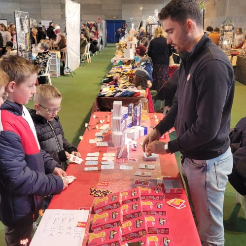 Stand vente du jeu Padupe